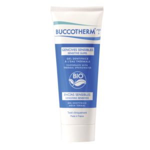 BUCCOTHERM® Sensitive Gums Bio - Zahngel für empfindliches Zahnfleisch, mit Thermalwasser, 75 ml