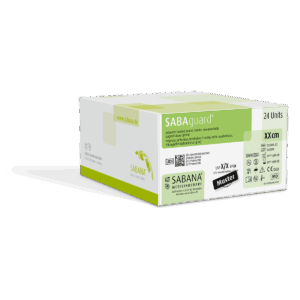 SABAguard® – nicht resorbierbares Nahtmaterial, Polyester (PET), geflochten, 24er-Packung